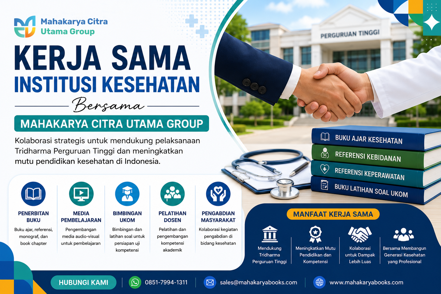 Kerja Sama Institusi Kesehatan untuk Tridharma Perguruan Tinggi